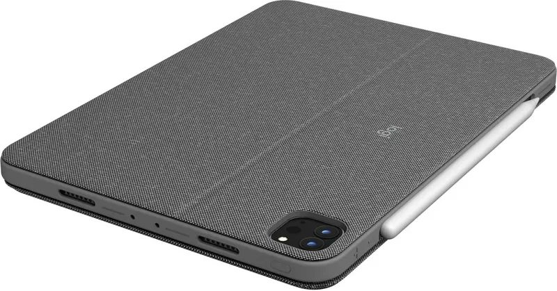 Mbështjellës me tastierë Logitech Combo Touch për iPad Pro 11", gri