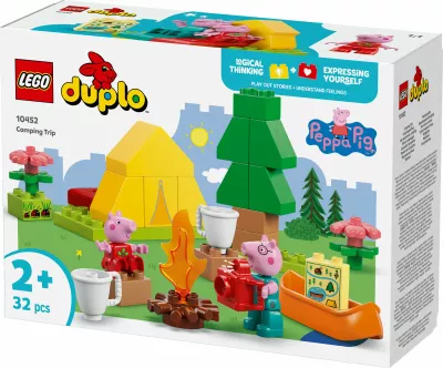 Set ndërtimi LEGO DUPLO Peppa Pig 10452, 32 pjesë, shumëngjyrësh
