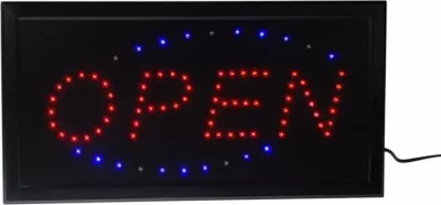 Tabelë LED "Open" NEXT, 48.5x25cm