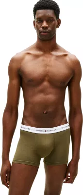 Set të brendshme për meshkuj Tommy Hilfiger 3P Trunk UM0UM03889, jeshile e errët [Madhësia: S]