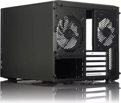 Kasë Fractal Design NODE 804, Cube, micro ATX, e zezë