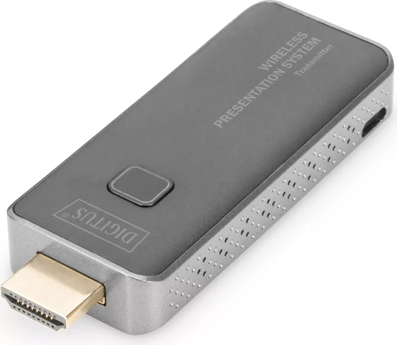 Transmetues HDMI pa tela Digitus DS-55319, 1920 x 1080 piksel, AV transmetues, 50 m, Pa tela, E zezë