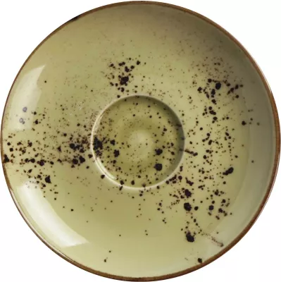 Pjatëz espresso Fine Dine Olive 115 mm, gjelbër, set 6 copë