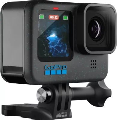 Kamerë aksioni GoPro HERO12 Black, 5K Ultra HD, 27MP, Wi-Fi, Bluetooth, e zezë