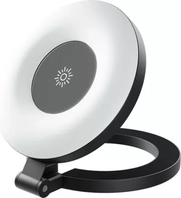 Dritë LED magnetike Telesin P5-BGD-001 për smartphone, 36 LED, 300 mAh, bardhë