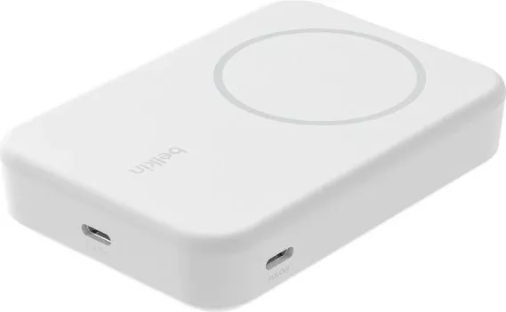 Karikues wireless Belkin BoostCharge Pro, 15 W, Bardhë
