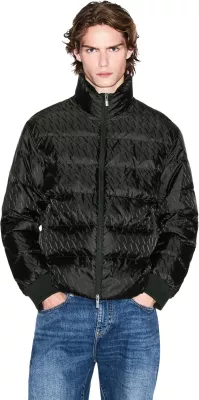 Jakne për meshkuj Armani Exchange XM001580 AF16628, e gjelbër e errët