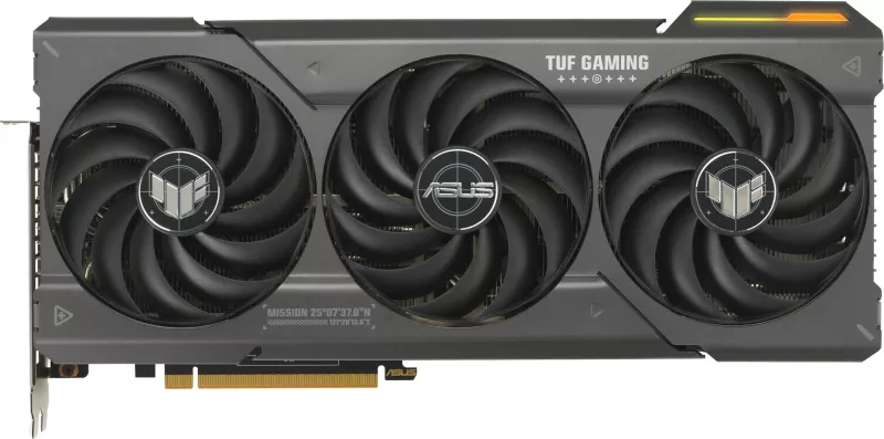 Kartelë grafike ASUS TUF Gaming TUF-RX7800XT-O16G-GAMING, Radeon RX 7800 XT, 16 GB, Gri