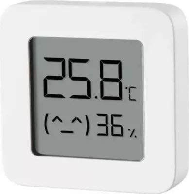 Monitor smart temperature dhe lagështie Xiaomi 3 BHR9041GL, LCD, Bluetooth 5.0, bateri CR2450, i bardhë