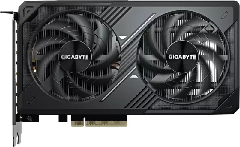 Kartelë grafike Gigabyte GeForce RTX 5060 WINDFORCE OC 8G, 8GB GDDR7, PCI-E 5.0, e zezë