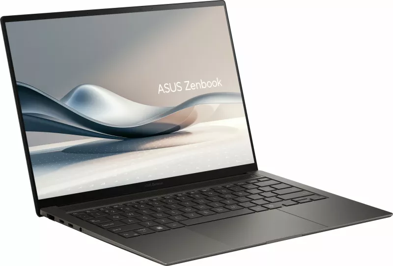 Laptop ASUS Zenbook S 14 UX5406SA-PV008W, Intel Core Ultra 7, 16GB RAM, 1TB SSD, Zumaia Gray