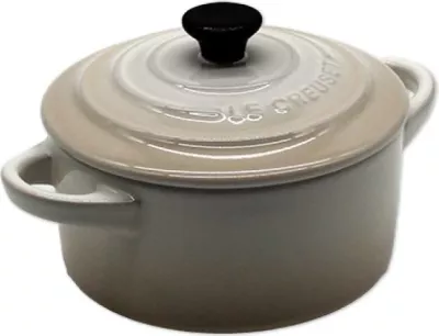 Kaserolë e vogël mini cocotte, Le Creuset, 71901107160100, 0.2 L, stoneware, meringue e bardhë