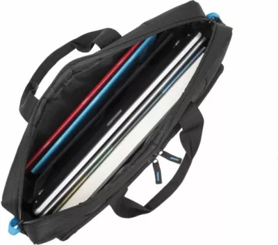 Çantë laptopi RivaCase 8059, 17.3", poliestër, e zezë