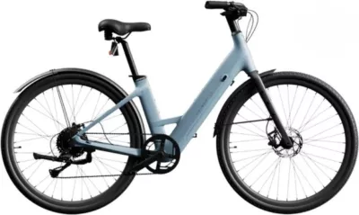 Bicikletë elektrike Urtopia Carbon 1 ST Step-Thru, M (155–185 cm), 250W, autonomi deri 130 km, Blu