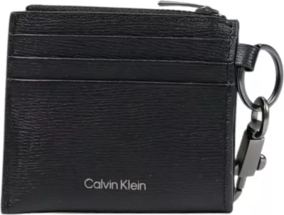 Kartëmbajtëse me kapëse për meshkuj Calvin Klein LV04D1223G, e zezë