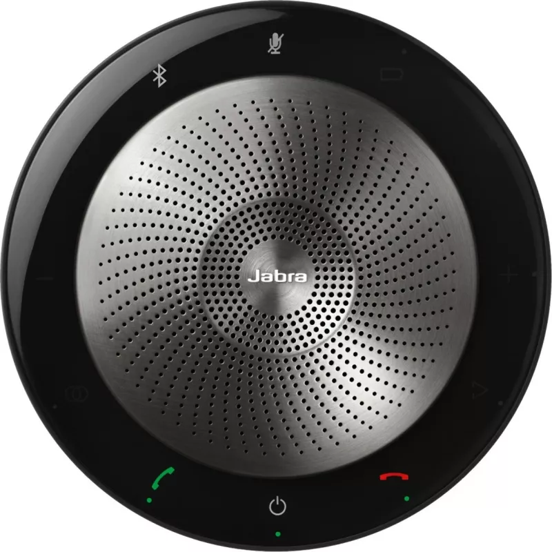 Speakerphone Jabra Speak 710, Universal, 30 m, 70 dB, 10 W, e zezë, argjend