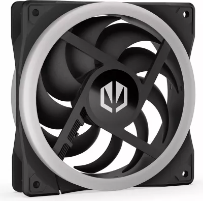 Ventilator për kasë Endorfy Corona 120 Reverse EY4A015 120 mm ARGB 4-pin PWM, i zi, 1 copë
