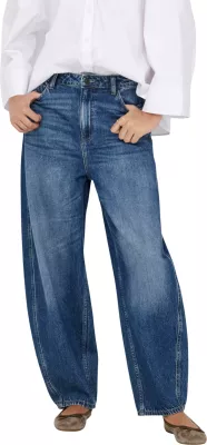 Xhinse femra Jacqueline de Yong JDYSUSIE MW Barrel, denim blu e errët [Madhësia: XS]