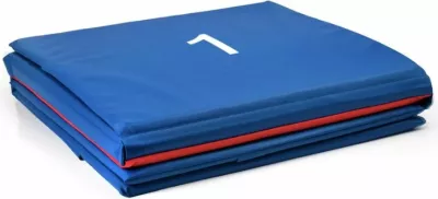 Dyshek palosës SMJ për të gjitha moshat, kuqe-blu