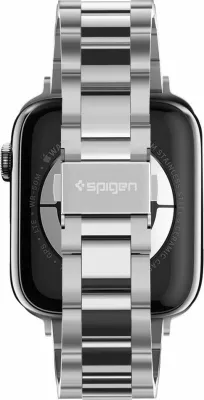 Rrip ore Spigen Modern Fit çelik inox për Apple Watch 4/5/6/7/8/SE 38/40/41 mm, argjend, 1 copë