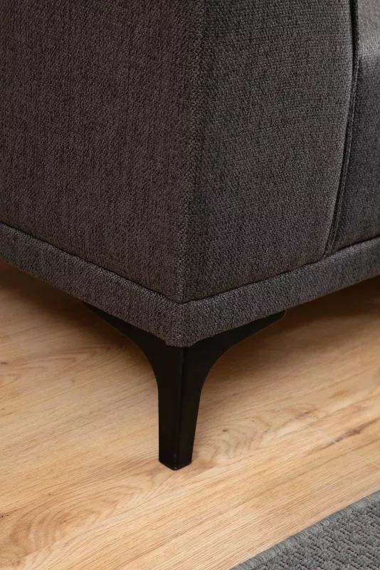 Këndare Petra R, ngjyrë antracit, Atelier del Sofa