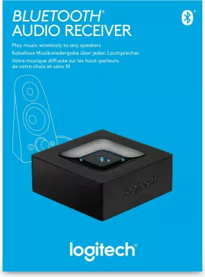 Adapter audio Bluetooth Logitech, 3.5 mm, A2DP, 15 m, i zi, AC, Type C