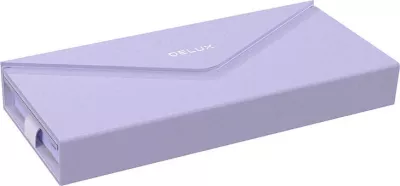Set tastierë wireless e palosshme Delux KF10 dhe maus MF10PRO, vjollcë