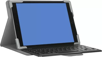 Mbështjellës me tastierë Bluetooth Targus Pro Tek Universal, gjermanisht, 9-10.5 inç, i zi