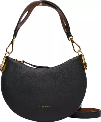 Çantë krahu për femra Coccinelle Sunup E1 QKF 13 03 01, antracit
