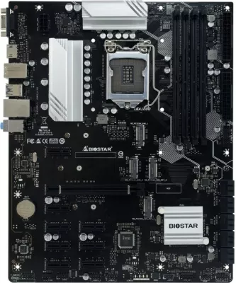 Pllakë amë Biostar TZ590-BTC DUO, ATX, Socket LGA 1200, e zezë
