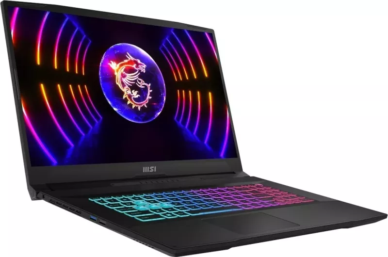 Laptop MSI Katana 17 B12VEK-1034XPL, Intel Core i5 i5-12450H, 17.3", 16 GB RAM, 512 GB SSD, NVIDIA RTX 4050, E zezë