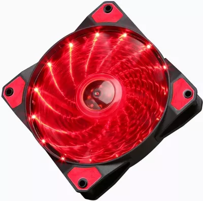 Ventilator kasë PC Marvo FN-10RD 120 mm LED, i kuq