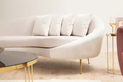 Divan treshe Atelier del Sofa, Eses Right, bezhë