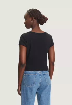 Maicë për femra Calvin Klein Jeans LV047C200G, e zezë [Madhësia: M]
