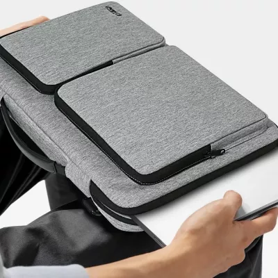 Çantë laptopi Tech-Protect Defender Bag 15-16", Gri