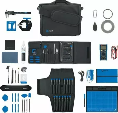 Set mjetesh riparimi iFixit Repair Business Toolkit 2023, komplet në çantë