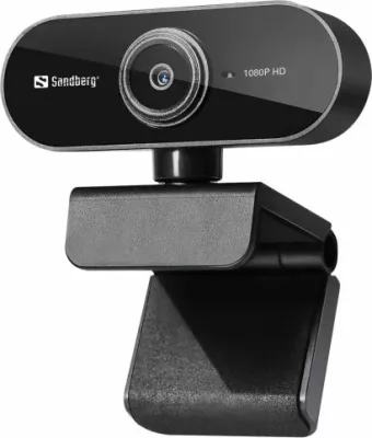Webkamerë USB Sandberg Flex 1080P HD 133-97, Full HD 1080p, me mikrofon, e zezë, 1 copë
