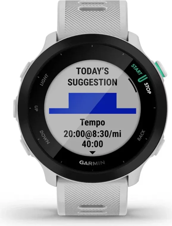 Smartwatch Garmin Forerunner® 55 – White thumbnail 2