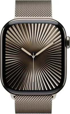 Rrip Apple 46mm Milanese Loop, M/L, Ngjyrë natyrale