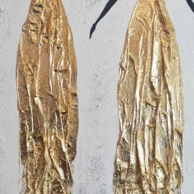 Pikturë dekorative me vaj, shumëngjyrëshe, Wallity, SCOP509058 - 100140, 102x142cm