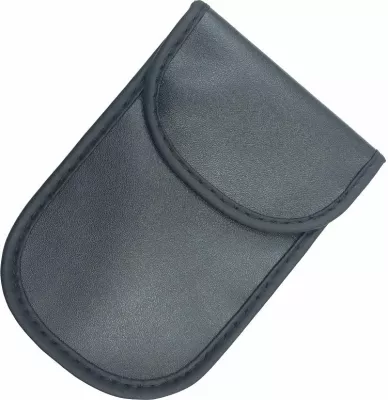 Mbështjellës kundër vjedhjes për çelësa makine Hurtel, Faraday Box, 14x10cm, i zi