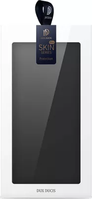 Mbështjellës Dux Ducis Skin Pro për Xiaomi Poco X6 Pro 5G/Redmi K70E, me kapak, xhep për kartela, e zezë