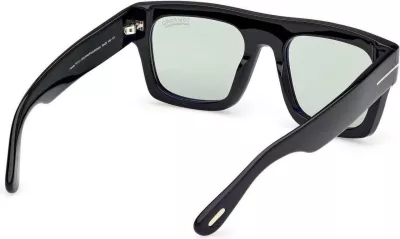 Syze dielli për meshkuj Tom Ford FT0711 5301N, të zeza [Ngjyra: 53]