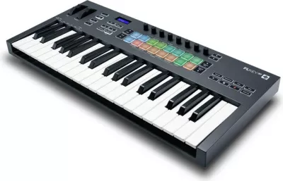 Tastierë MIDI novation FLkey 37, 37 taste, për FL Studio, e zezë