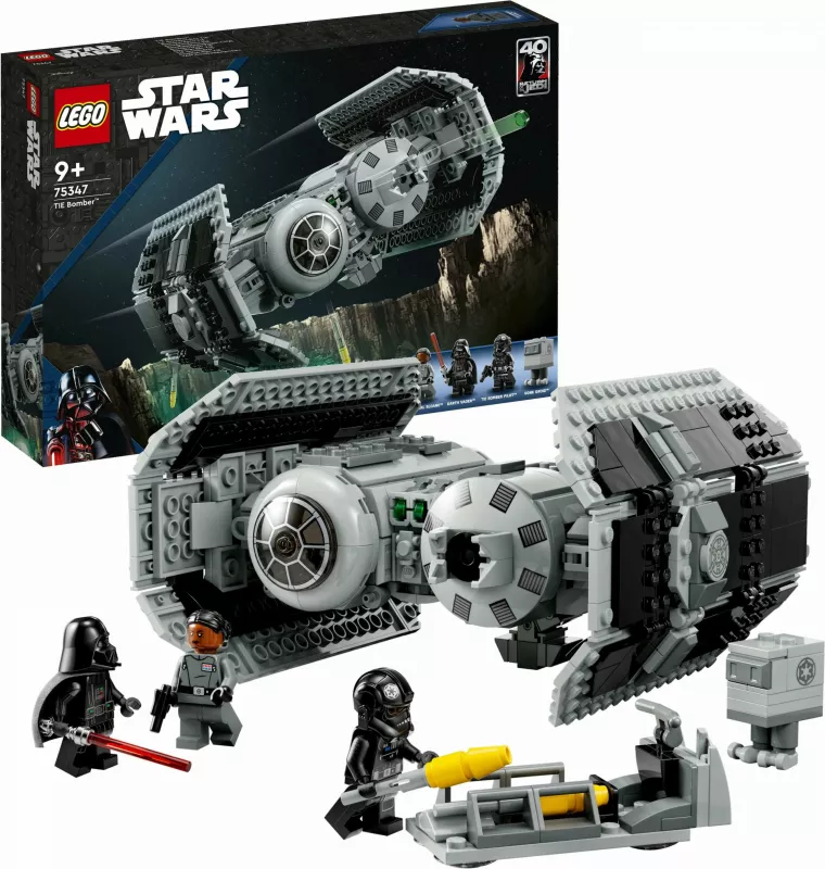 Set ndërtimi LEGO Star Wars TIE Bomber, 625 pjesë, plastikë, shumëngjyrësh
