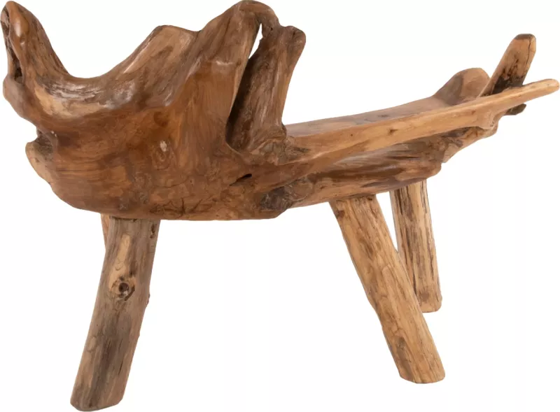 Stol FH9348 dru tik ngjyrë natyrale 120x88x80 cm