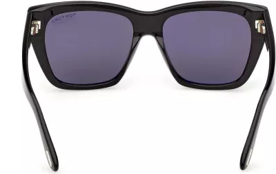 Syze dielli për femra Tom Ford Flynn-02 FT1343 01D, të zeza [Madhësia: 55]