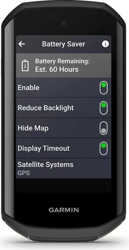Navigacion biçiklete Garmin Edge 1050, paketë sensorësh, E zezë