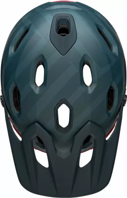 Kaskë biçiklete full-face Bell Super DH MIPS Spherical, L (59-63 cm), matte blu/crimson