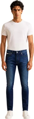 Xhinse slim fit për meshkuj Calvin Klein Jeans LV04RH754G, blu [Madhësia: W32 L32]